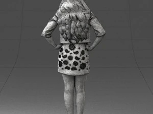 woman in pose 0251 3d print ready 3D Print Model