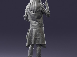man in pose 0252 Modello 3D
