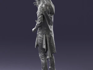 man in pose 0252 3D Model