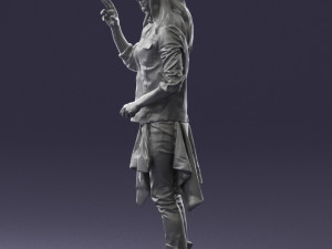 man in pose 0252 Modello 3D