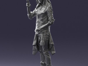man in pose 0252 Modello 3D
