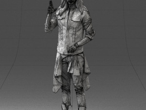 man in pose 0252 Modello 3D