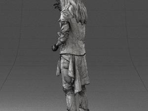 man in pose 0252 3d print ready Modelo de impresión 3D