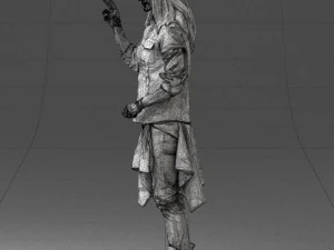 man in pose 0252 3d print ready 3D Print Model