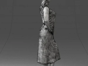 woman in pose 0262 3d print ready 3D Print Model