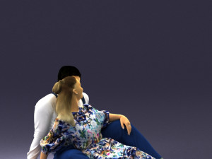couple 0242 3d print ready 3Dプリントモデル
