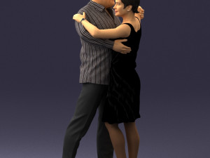 dance couple 0281 3D Model