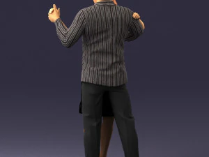 dance couple 0281 3D Model
