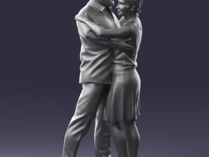 dance couple 0281 3D Model