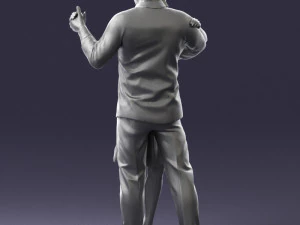 dance couple 0281 3D Model