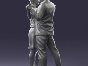 dance couple 0281 3D Model