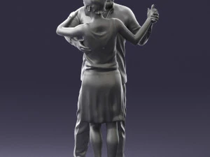 dance couple 0281 3D Model