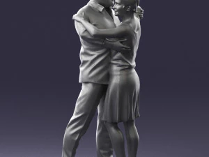 dance couple 0281 3D Model