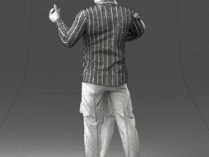 dance couple 0281 3D Model