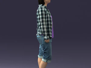 woman in pose 0266 3d print ready 3D Print Model
