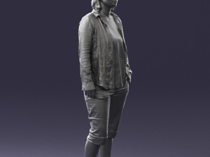 woman in pose 0266 3d print ready Modèles 3D en vedette