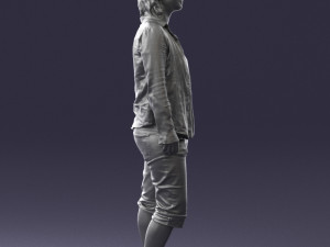 woman in pose 0266 3d print ready Modèles 3D en vedette