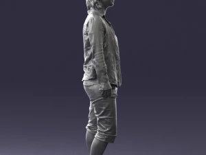 woman in pose 0266 3d print ready 3D Print Model
