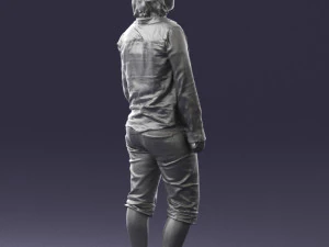woman in pose 0266 3d print ready 3D Print Model