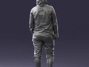 woman in pose 0266 3d print ready 3D Print Model