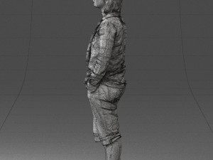 woman in pose 0266 3d print ready Modèles 3D en vedette