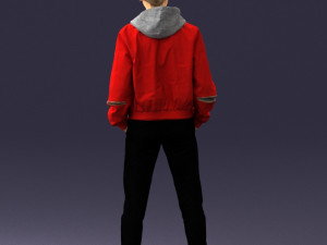 woman in jacket 0273 Modelo 3D