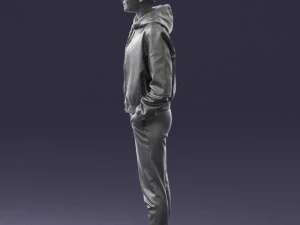 woman in jacket 0273 3d print ready 3D Print Model