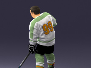 hockey player 0285 Model 3D