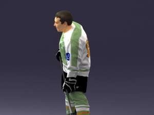 hockey player 0285 Model 3D
