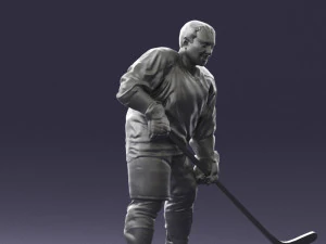 hockey player 0285 3D Model