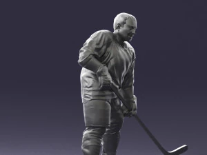 hockey player 0285 3D Model