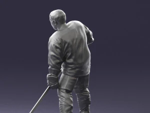hockey player 0285 3D Model
