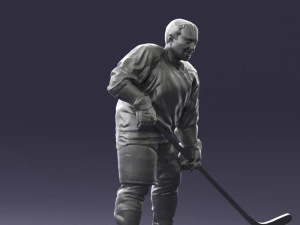 hockey player 0285 3D Model