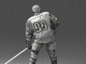 hockey player 0285 3D Model