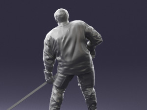 hockey player 0285 3 d print ready 3D 打印模型