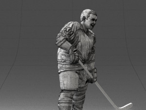hockey player 0285 3 d print ready 3D 打印模型