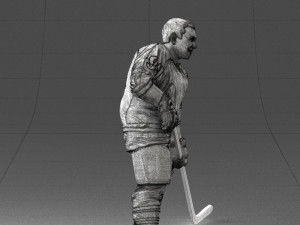 hockey player 0285 3 d print ready 3D 打印模型