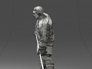 hockey player 0285 3 d print ready 3D 打印模型