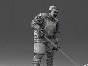 hockey player 0285 3 d print ready 3D 打印模型
