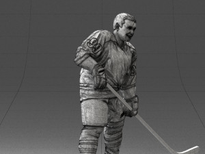 hockey player 0285 3 d print ready 3D 打印模型