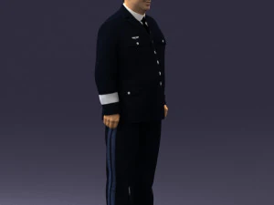 pilot man 0294 3D Model