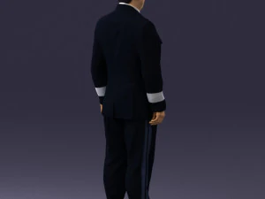 pilot man 0294 3D Model