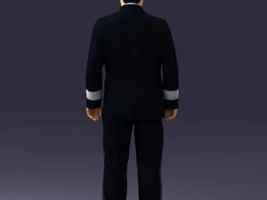 pilot man 0294 3D Model