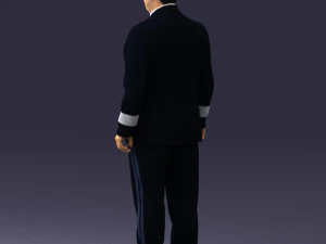pilot man 0294 3D Model