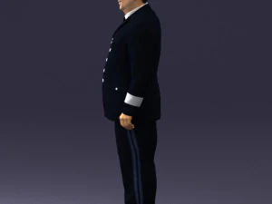 pilot man 0294 3D Model