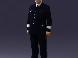 pilot man 0294 3D Model