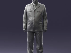 pilot man 0294 3D Model