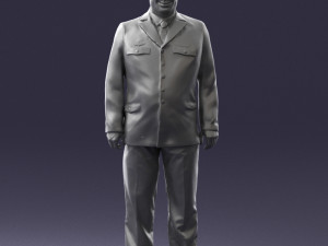 pilot man 0294 3D Model