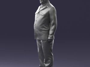 pilot man 0294 3D Model