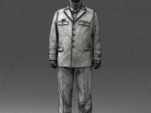 pilot man 0294 3D Model